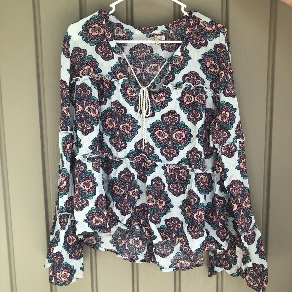 Red Camel Blouse